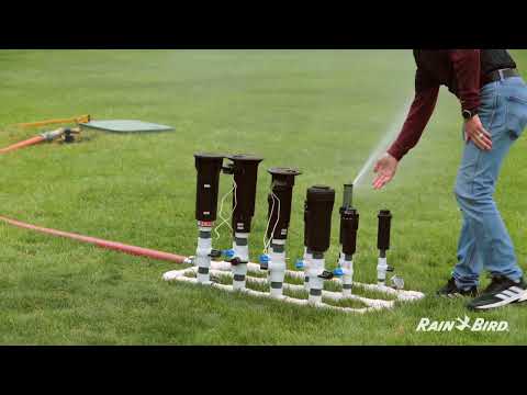 Demonstrating Rain Bird's 5004
