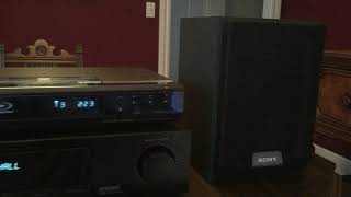 Video thumbnail for Pair Sony SS-MB100H 100 Watt Stereo Bookshelf Speakers - SOLD by BBHHSfan