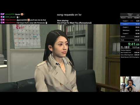 Yakuza 4 Any% in 3:05:43 RTA FORMER WR/PB