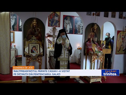 Înaltpreasfințitul Părinte Casian i-a vizitat pe deţinuţii din penitenciarul Galați