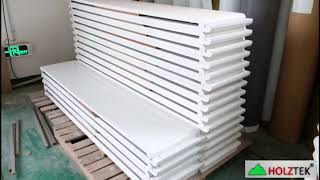 Quy trình phủ PVC 3D cánh cửa, cánh tủ bằng máy ép hút chân không HOLZTEK