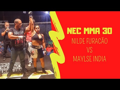 👊 LUTA DE MMA FEMININA, elas foram pra PORRADA - Nilde Furacão vs Mayse India 💪