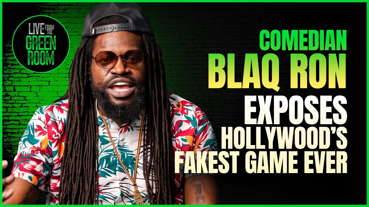 Comedian Blaq Ron Exposes Hollywood’s Fakest Game Ever
