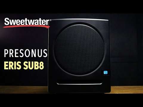 PreSonus Eris Sub8 Studio Subwoofer Overview