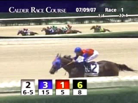 CALDER RACE COURSE, 2007-07-09, Race 1