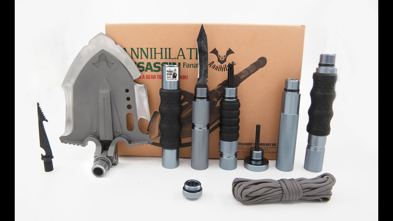 Zune Lotoo Survival shovel Annihilate F-A3 --Enjoy the moive