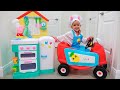 Vlad And Niki Play Toy Cafe Drive Thru Funny Stories For Kids