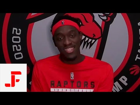 RAPTORS TRAINING CAMP INTERVIEW 2020-21 NBA PRE SEASON | PASCAL SIAKAM | NBA SOUND | 12.09.2020