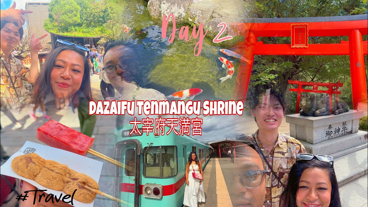 Day 2 in fukuoka🤓|| Dazaifu Tenmangu Shrine|| Part 2|| Japan vlog