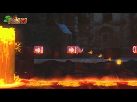 Donkey Kong Country Tropical Freeze - 6-8 Magma Mia - Extraschwer