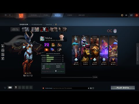 dota2mid Nisha QoP - Secret vs OG