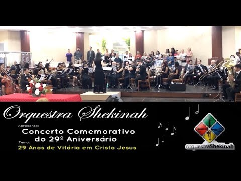 Há um canto novo - HC 299 - 29º Aniversário da Orquestra Shekinah ADEB Gama - DF