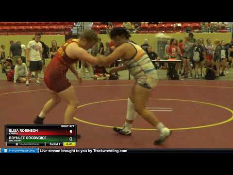 WM FS 16U,JR 180 Elisa Robinson Kansas Vs Brynlee Goodvoice Oklahoma