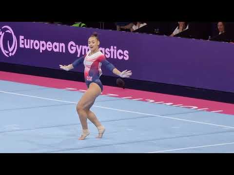 Jennifer Gadirova - Floor Final - 2022 European Championships