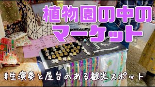 【vlog】生演奏が聴ける公園の中のマーケット｜5分でブリスベン観光