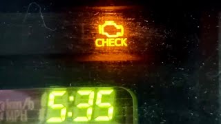 Toyota Prius Check Engine Light - How to read the trouble code