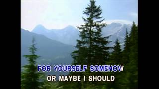 Maybe You Should Know - Kenny Rogers (Karaoke Cover)