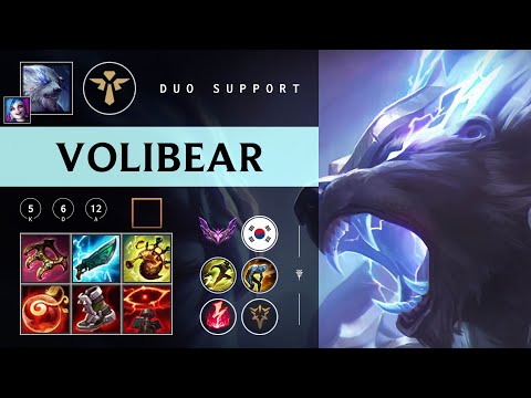 Volibear Support vs Bard - KR Master Patch 26.02