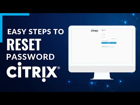 Citrix Password Reset