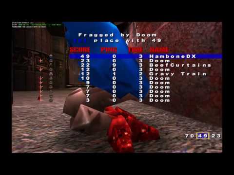 [ Quake III Arena ] 70 Kill Speed Run
