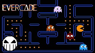 Pac-Man (Evercade - Namco Museum Collection 1) Gameplay