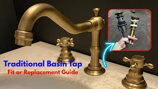 Traditional Basin Tap Fit or Replacement | DIY Plumbing Guide |