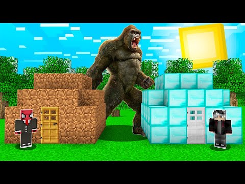 KİNG KONG VS EV! 🐒 - Minecraft