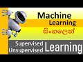 Supervised Learning and Unsupervised Learning | Sinhala