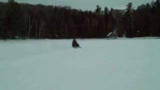 preview picture of video 'Moosehead Lake '10 #1 (Tim on the ice)'