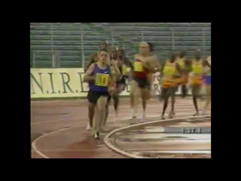 Hicham El Guerrouj vs. Bernie Lagat - Men's Mile (3:44.95) - 2001 Rome Golden Gala