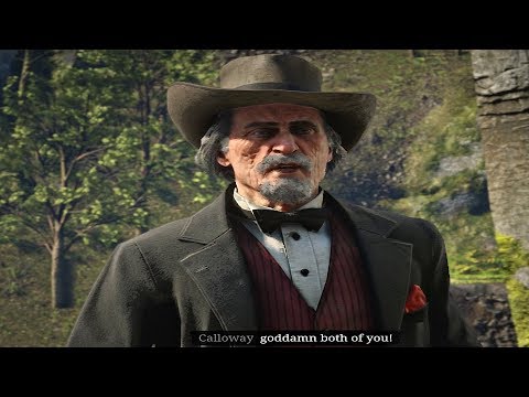 Red Dead Redemption 2 - Jim Boy Calloway Duel (Best Gunslinger) RDR2 2018