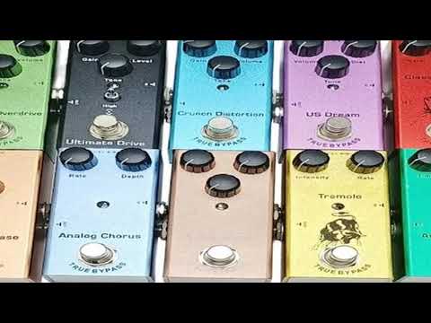 Electric Guitar Pedal Vintage overdrive/US Dream/Classic Chorus/Vintage Phase/Tremolo/Analog delay/D