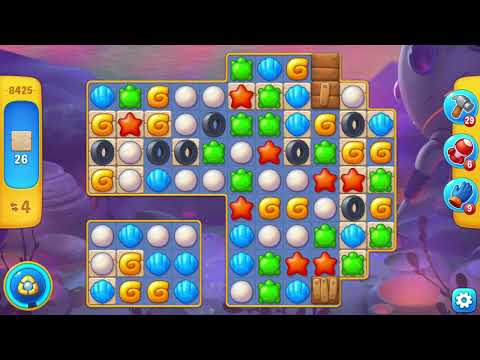 [FISHDOM Walkthrough] Level 8425 (Qua màn - Fishdom)