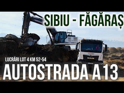 AUTOSTRADA A13 Sibiu - Făgăraș LOT 4 | Lucrări km 52-54 01.11.2025