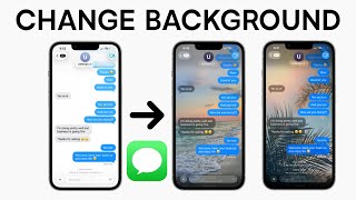 iOS 26: How to Change iMessage Background on iPhone