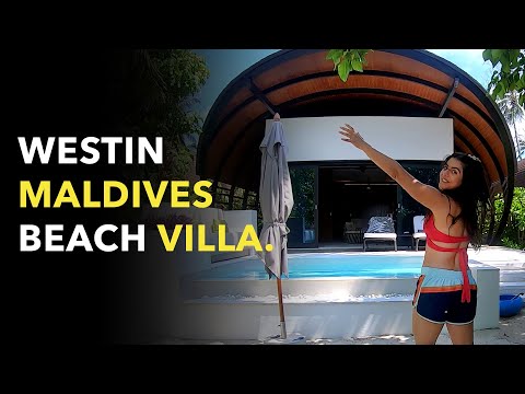 Westin Maldives Beach Villa.