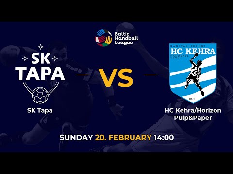 BHL 21/22: SK Tapa - HC Kehra/Horizon Pulp&Paper