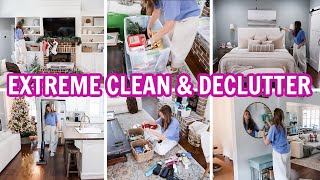 CLEAN AND DECLUTTER WITH ME AFTER CHRISTMAS | WHOLE HOUSE RESET DECLUTTERING & ORGANIZING MOTIVATION