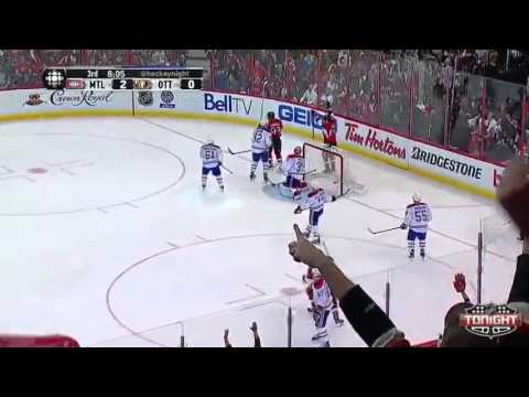 Montreal Canadiens Vs Ottawa Senators - NHL 2013 Playoffs Game 4 - Full Highlights 5/7/13