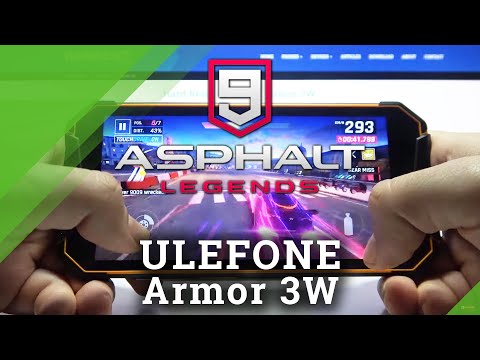 Asphalt 9 on ULEFONE Armor 3W – Gameplay