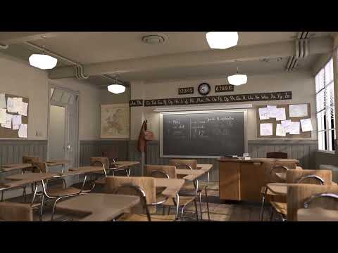 Blender Classroom 3D Creation Animation Experiment