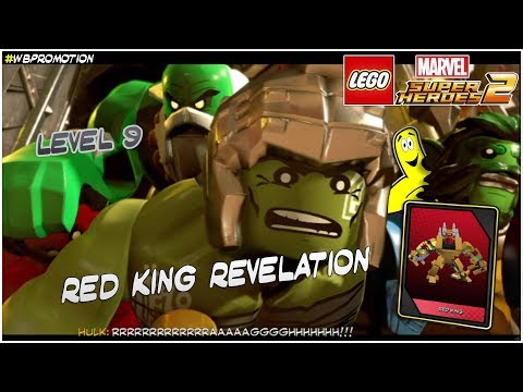 Lego Marvel Superheroes 2: Level 9 / Red King Revelation STORY - HTG