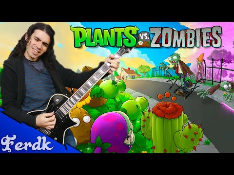 PLANTS vs ZOMBIES "Ultimate Battle" | Metal Guitar cover by Ferdk