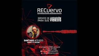 #VoiceOverTalent 🎙️ Santiago Acevedo | para locución en español e inglés