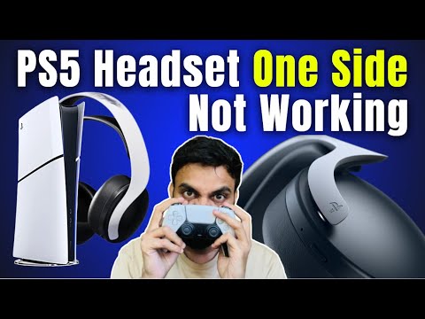 How to Fix PS5 Headset One Side Not Working ⚡#playstation5 #ps5