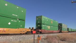 UP Golden State Route:  EMP container train (reposition)  12/06/2017