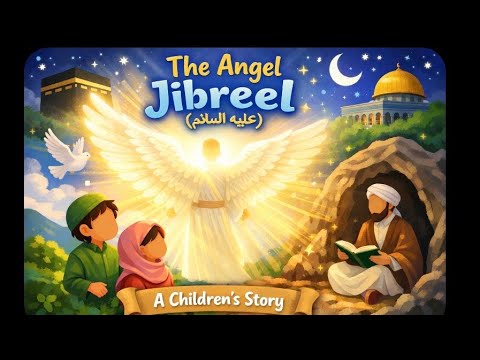 WOW! Angel Jibreel (Gabraeel) Story 🪽 in Islam ✨️ for children 💫 Magical narration 🌟