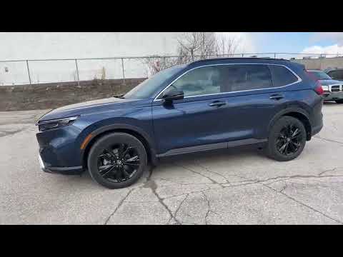 2024 Honda CR-V Hybrid Touring AWD in Blue for sale at Kitchener Chrysler Dodge Jeep Ram in Kitchener, ON