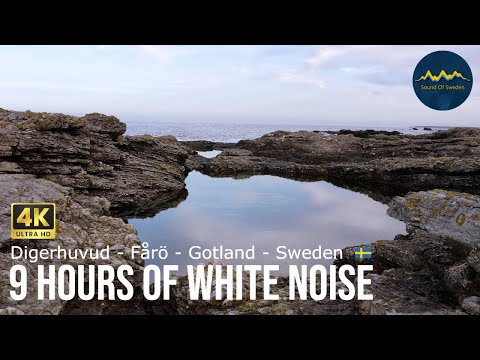 Ocean Waves - White Noise - Winter in Sweden