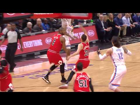 Blocking secondary defender in LDB does not allow opponent room to land  NBA Video Rulebook